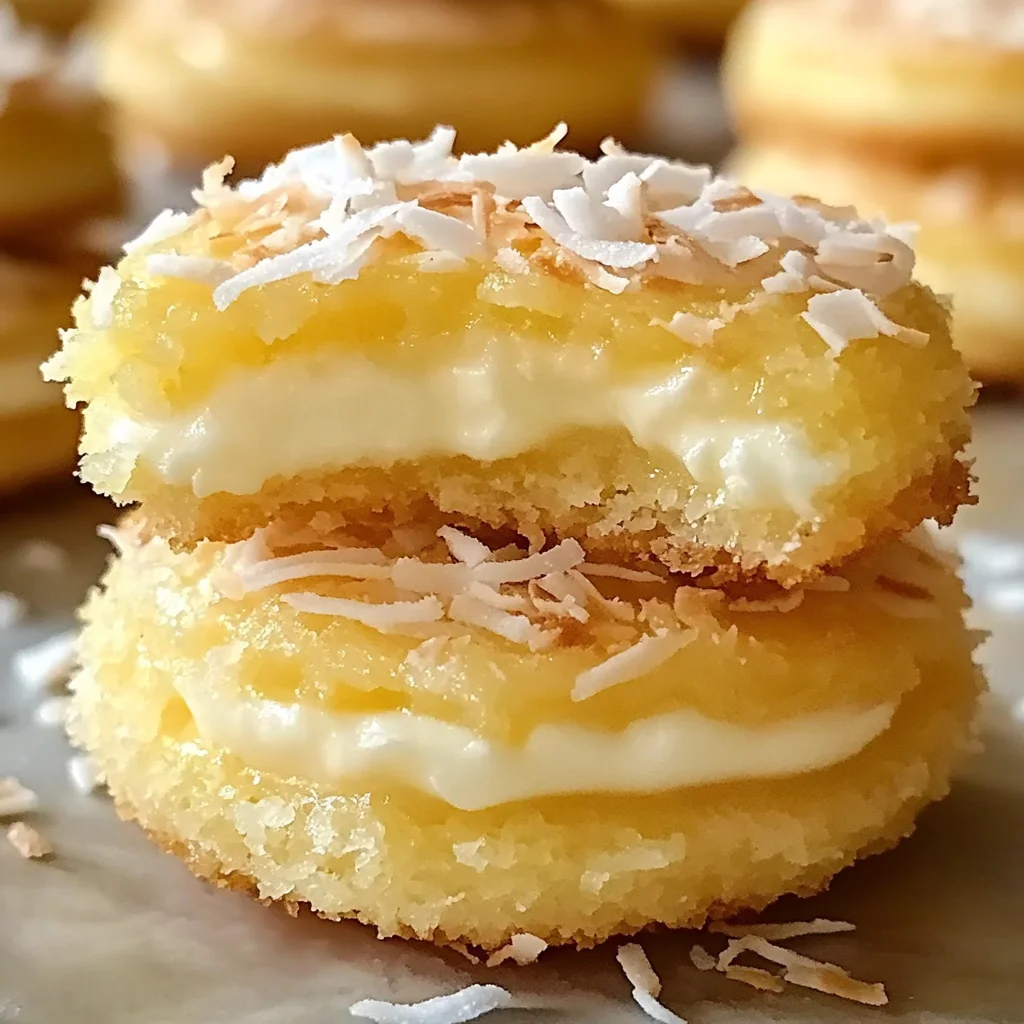 Lemon Coconut Heaven Cookies – Easy Dessert Recipe