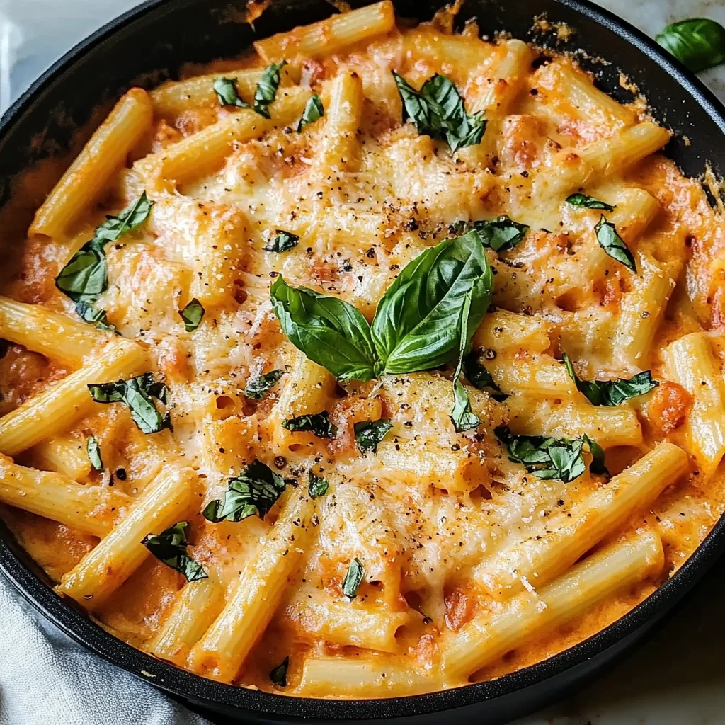 One Pan Creamy Tomato Pasta