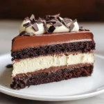 Tuxedo Cake - Triple Chocolate Mousse Cake