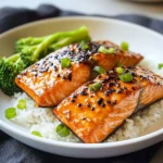 Air Fryer Honey Garlic Salmon