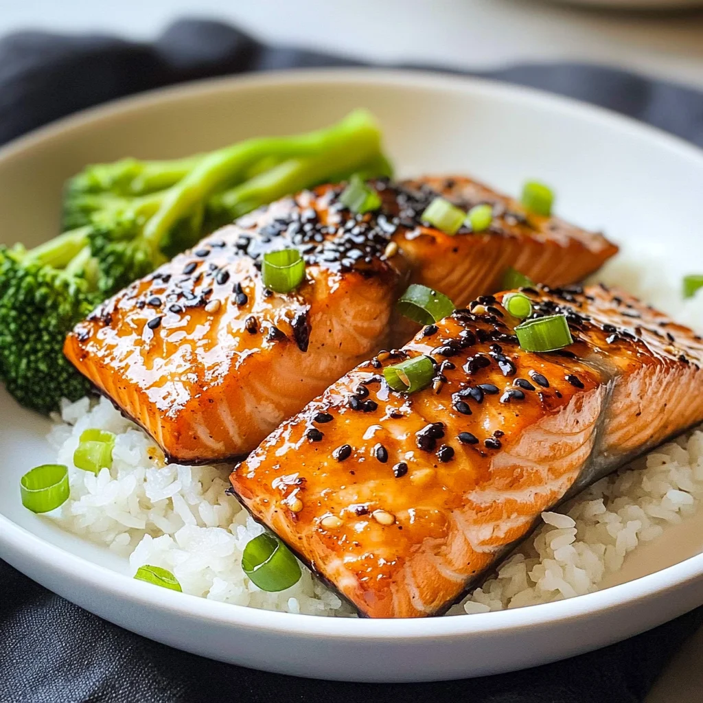 Air Fryer Honey Garlic Salmon