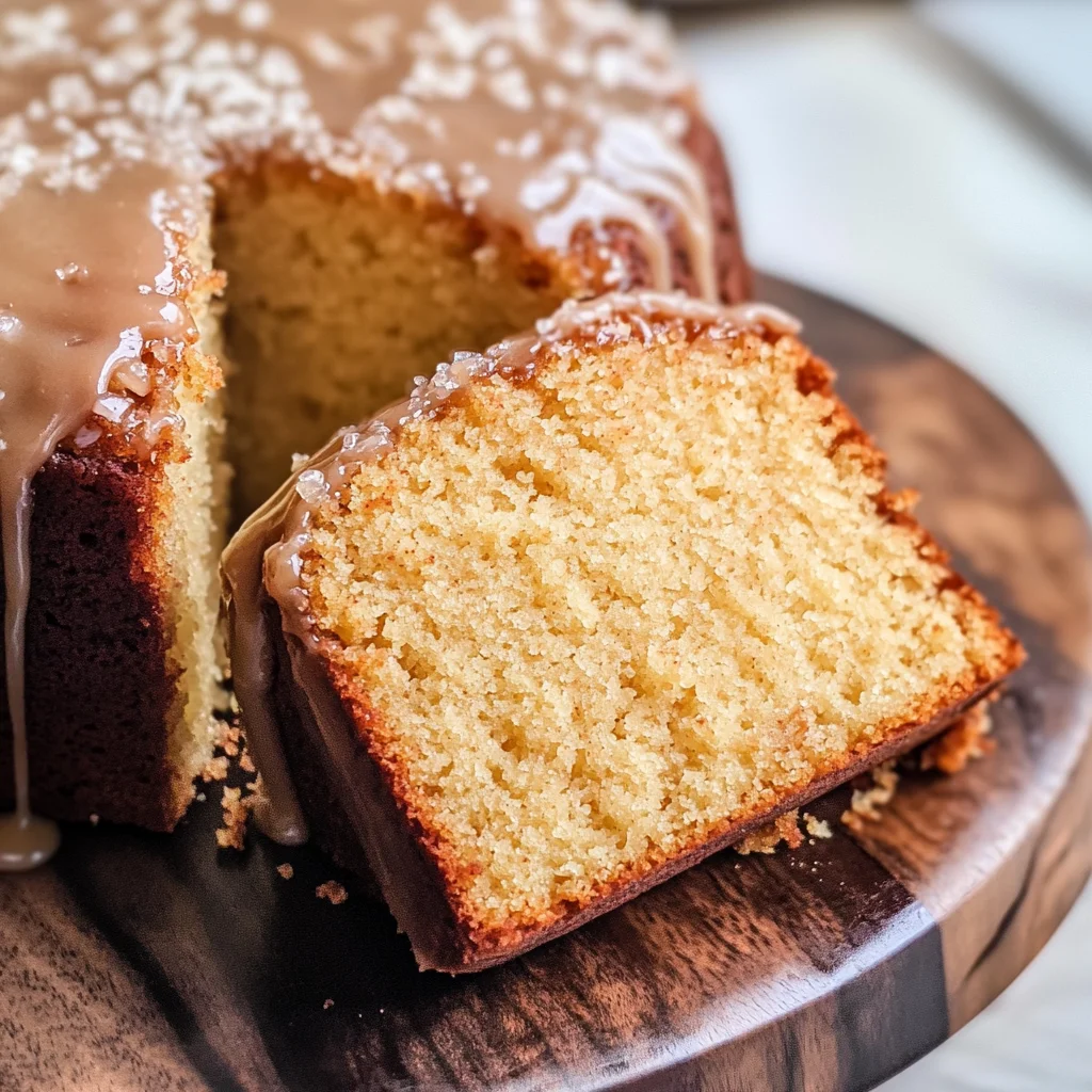 Apple Cider Pound Cake