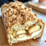 Apple Crisp Cheesecake Bread