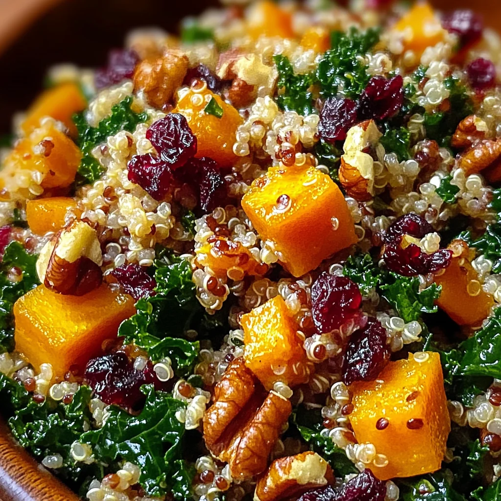 Autumn Harvest Grain Salad with Cranberries