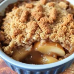 Biscoff Apple Crumble