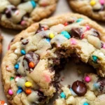 Cake Batter Chocolate Chip Cookies