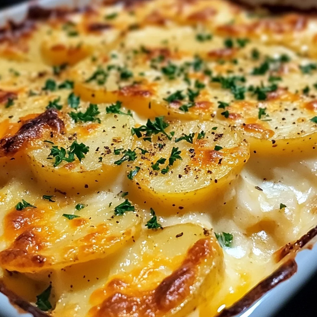 Cheesy Scalloped Potato Bake