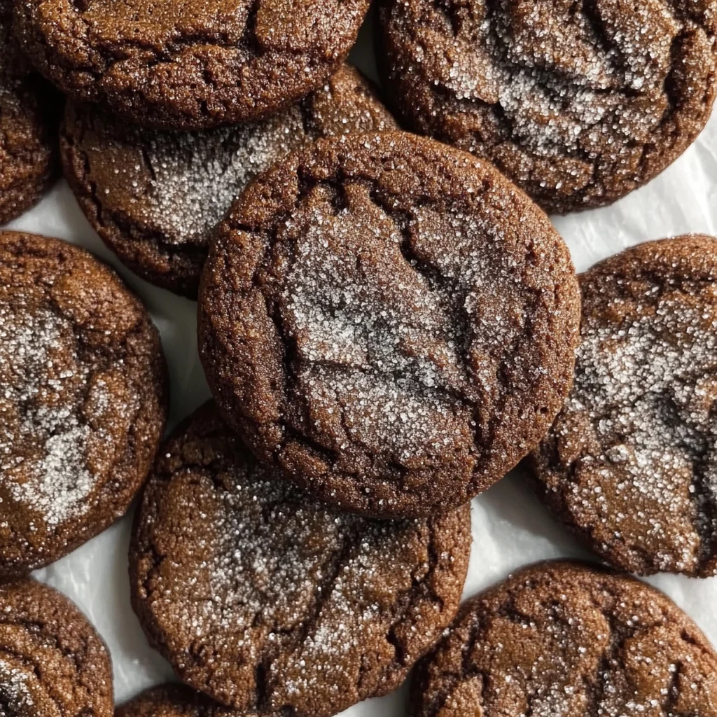 Chewy Chocolate Gingerbread Cookies Recipe