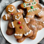 Chewy Gingerbread Man Cookies