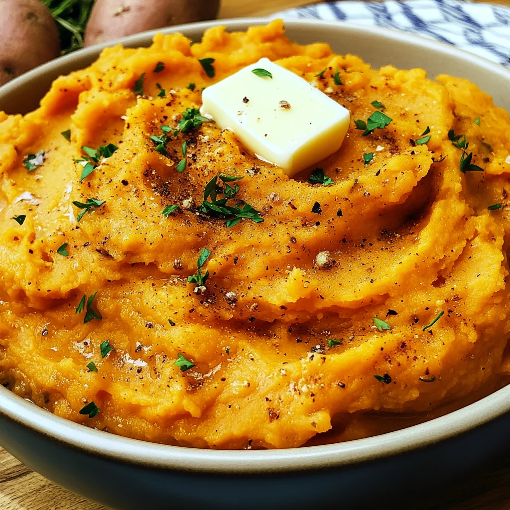Creamy Mashed Sweet Potatoes
