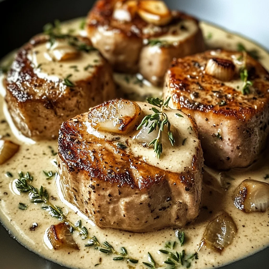 Creamy Pork Tenderloin: A Luxurious 30-Minute Delight