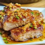 Double Crunch Honey Garlic Pork Chops