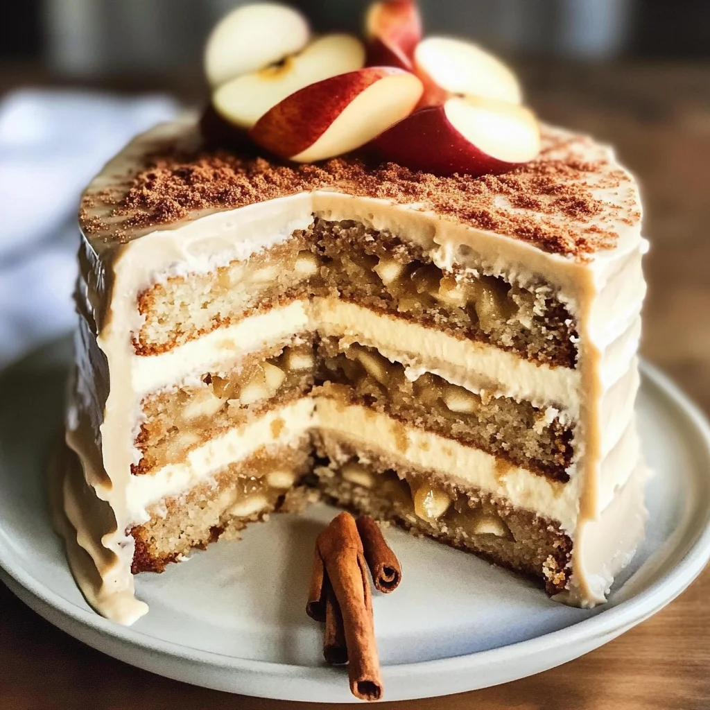Festive Bourbon Apple Cider Cake