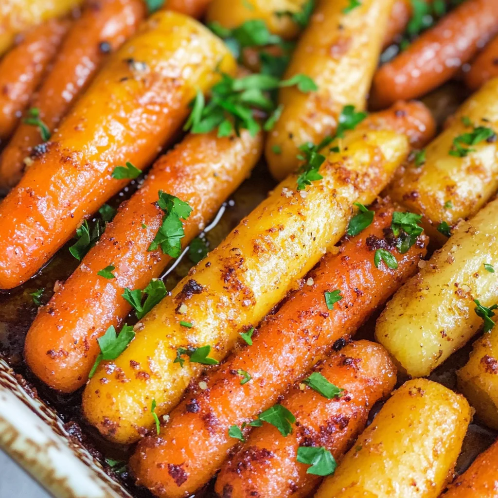 Garlic Roasted Carrots