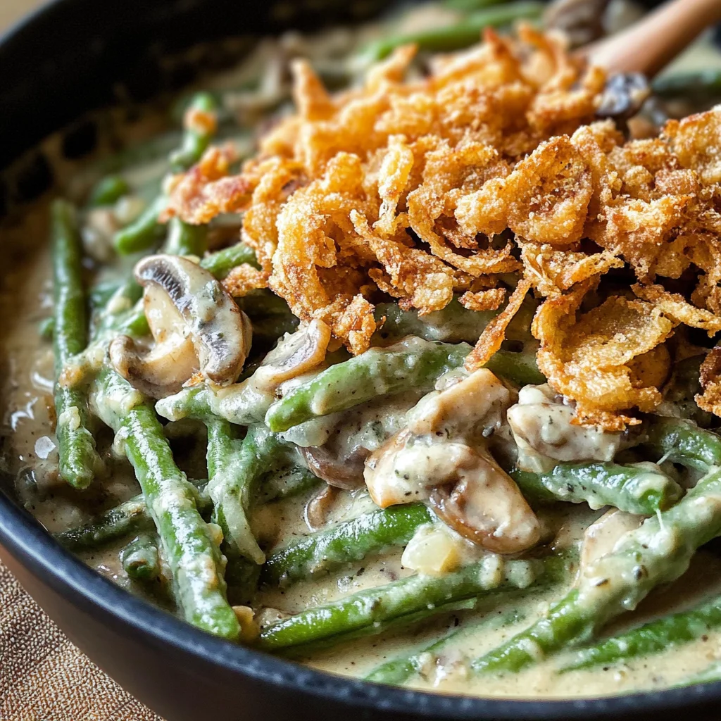 Homemade Green Bean Casserole