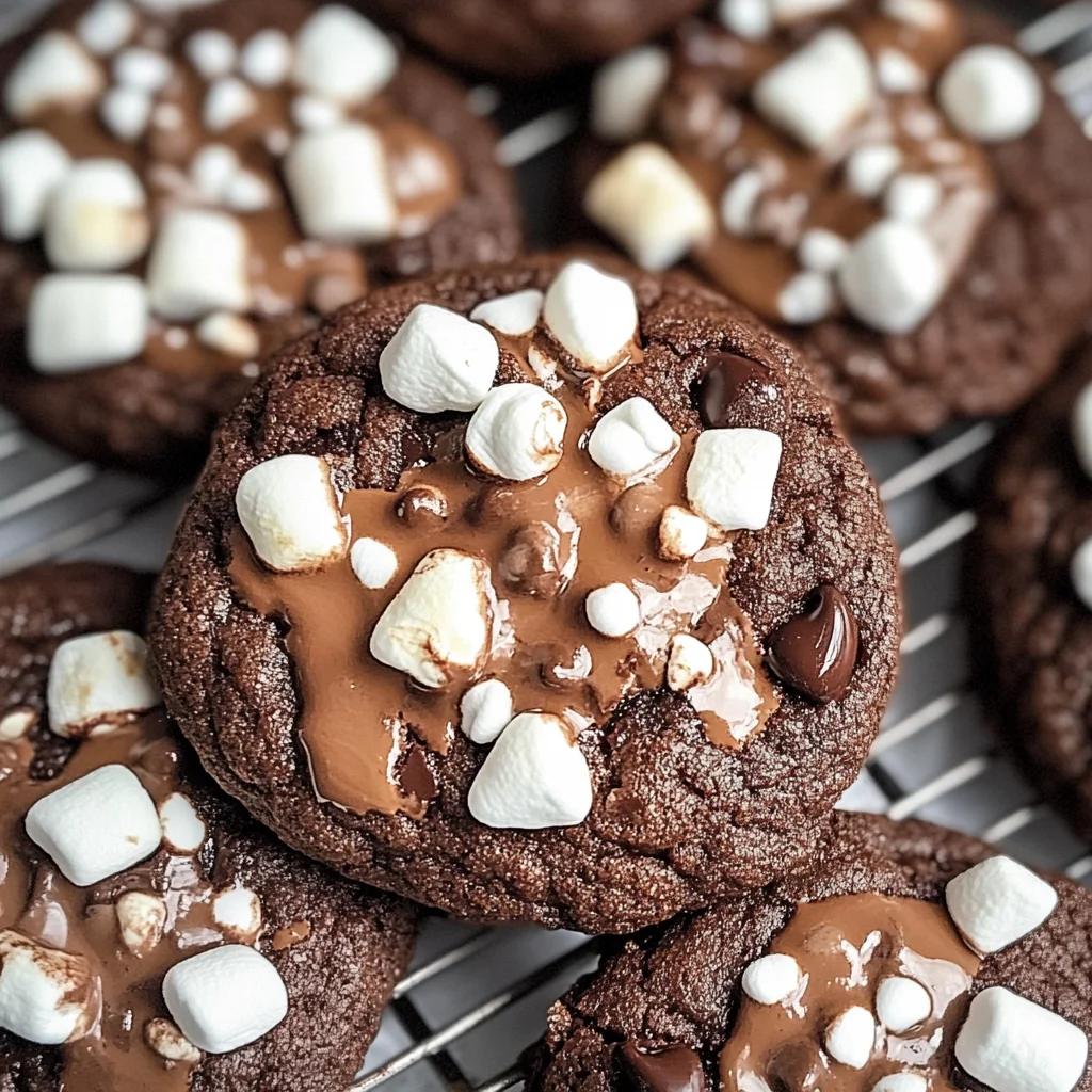 Hot Chocolate Cookies