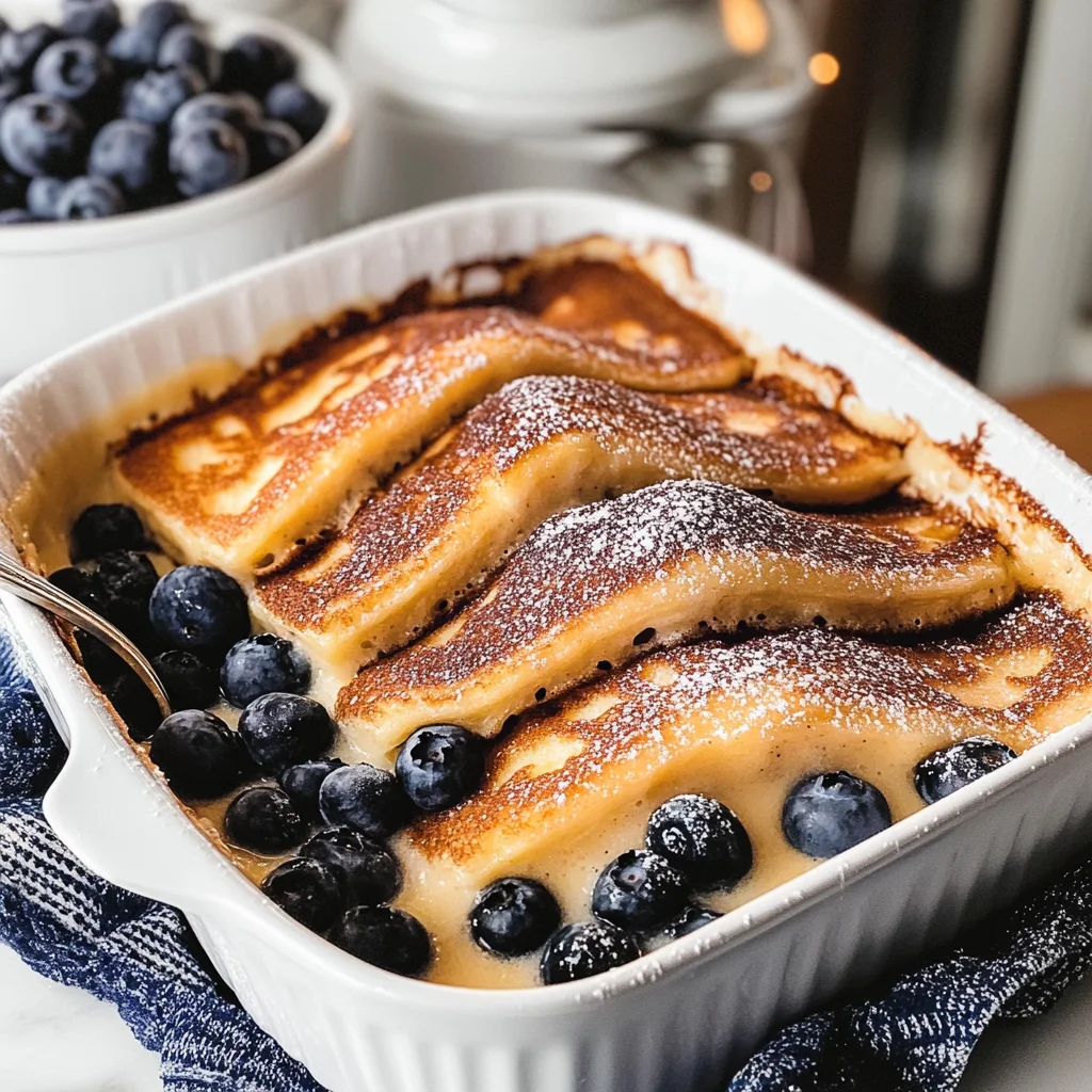 Make Ahead Pancake Casserole: Easy, Fluffy and Delicious