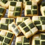 Matcha Checkerboard Cookies