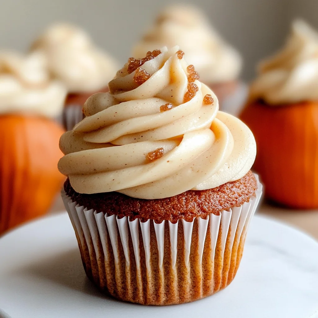 Pumpkin Cupcakes