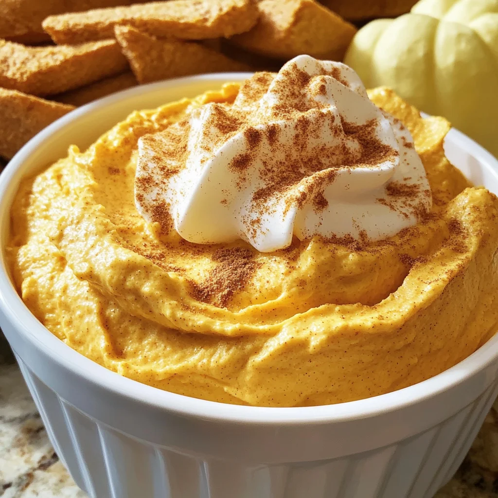 Pumpkin Fluff Dip