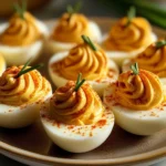 Pumpkin Patch Deviled Eggs