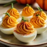 Pumpkin Patch Deviled Eggs