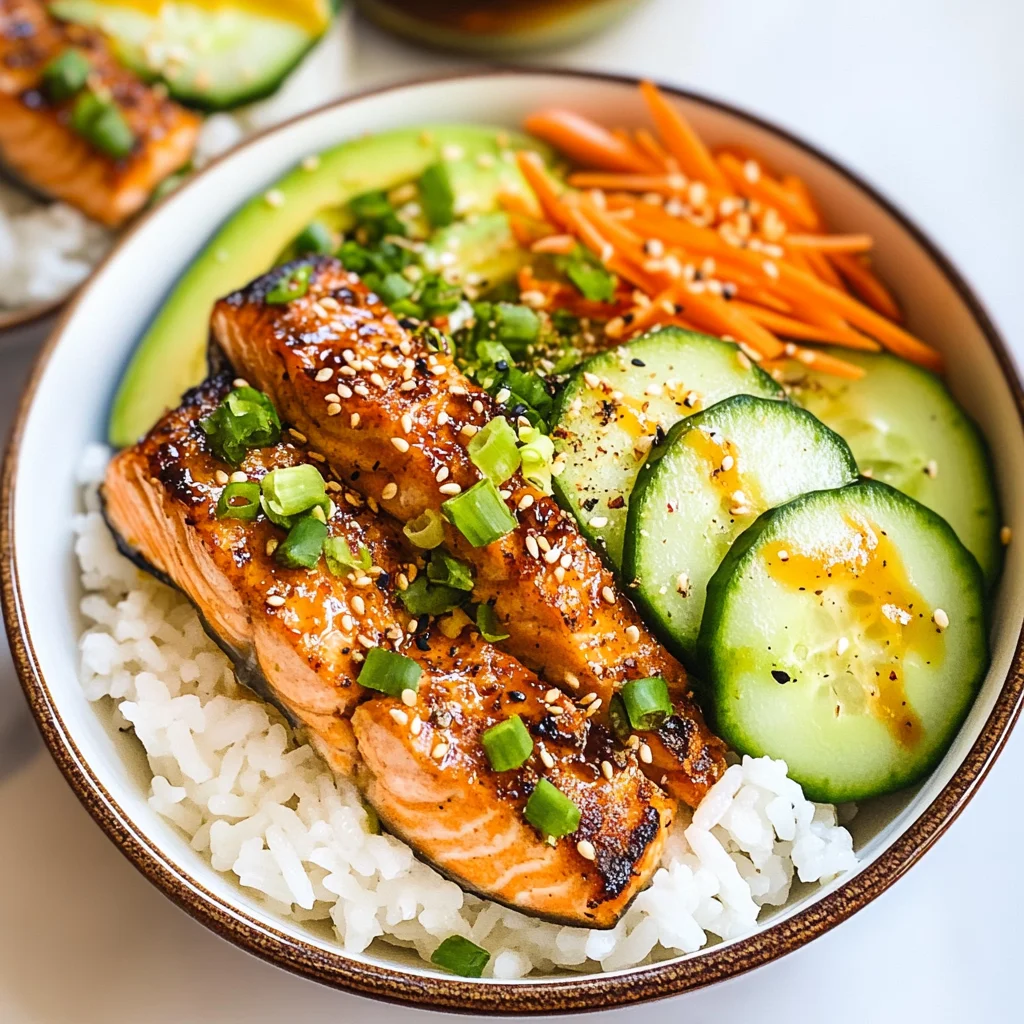 Salmon Rice Bowls