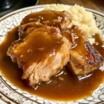 Slow Cooker Pork Chops and Gravy