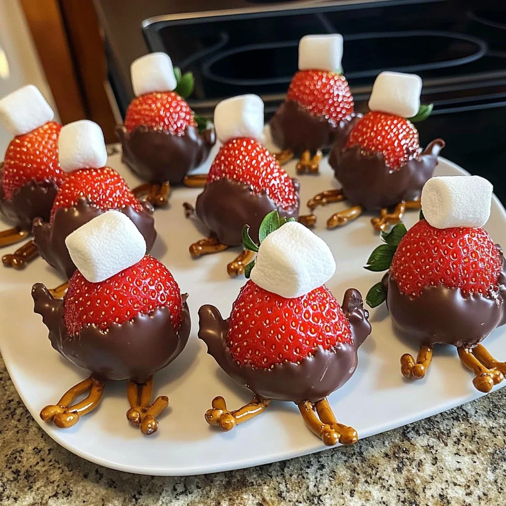 Strawberry Turkeys