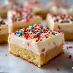 The best Christmas sugar cookie bars