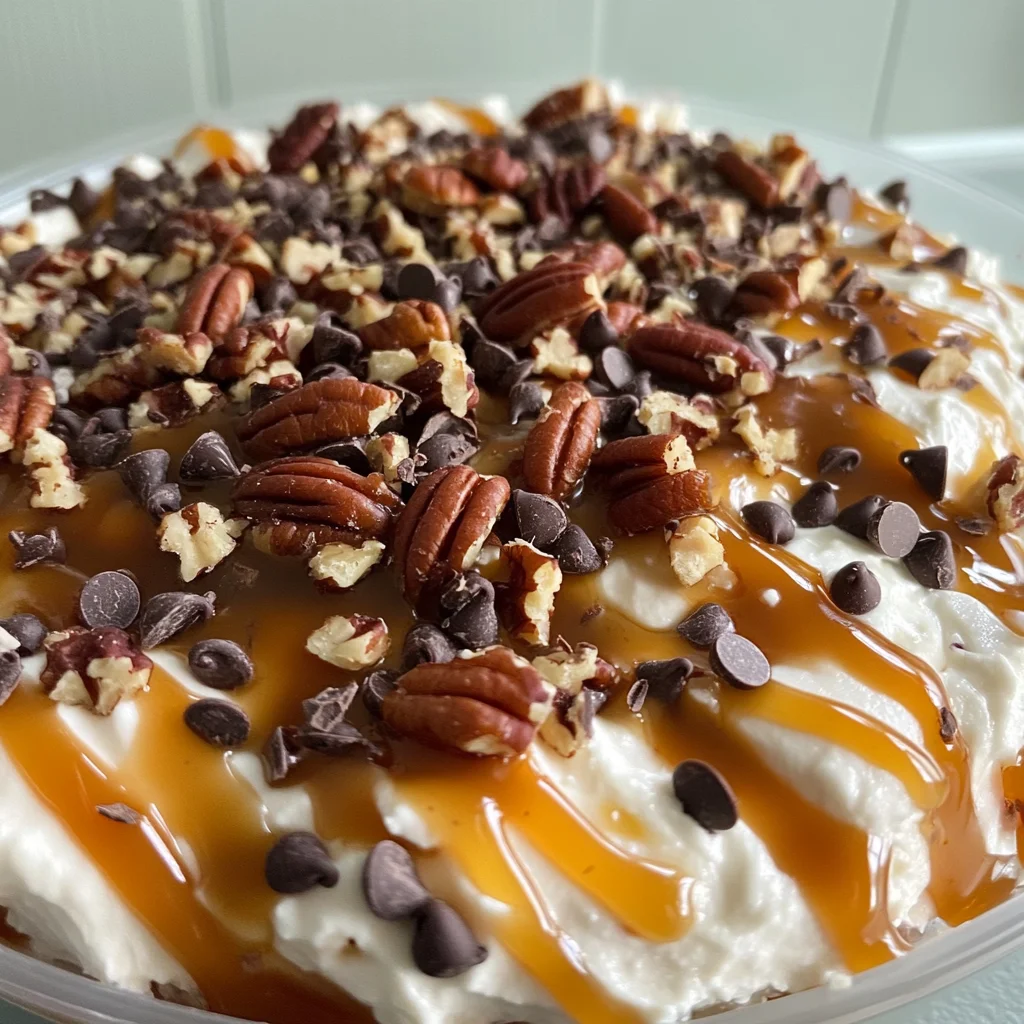 Turtle Cheesecake Dip