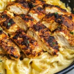 Blackened Cajun Chicken Alfredo