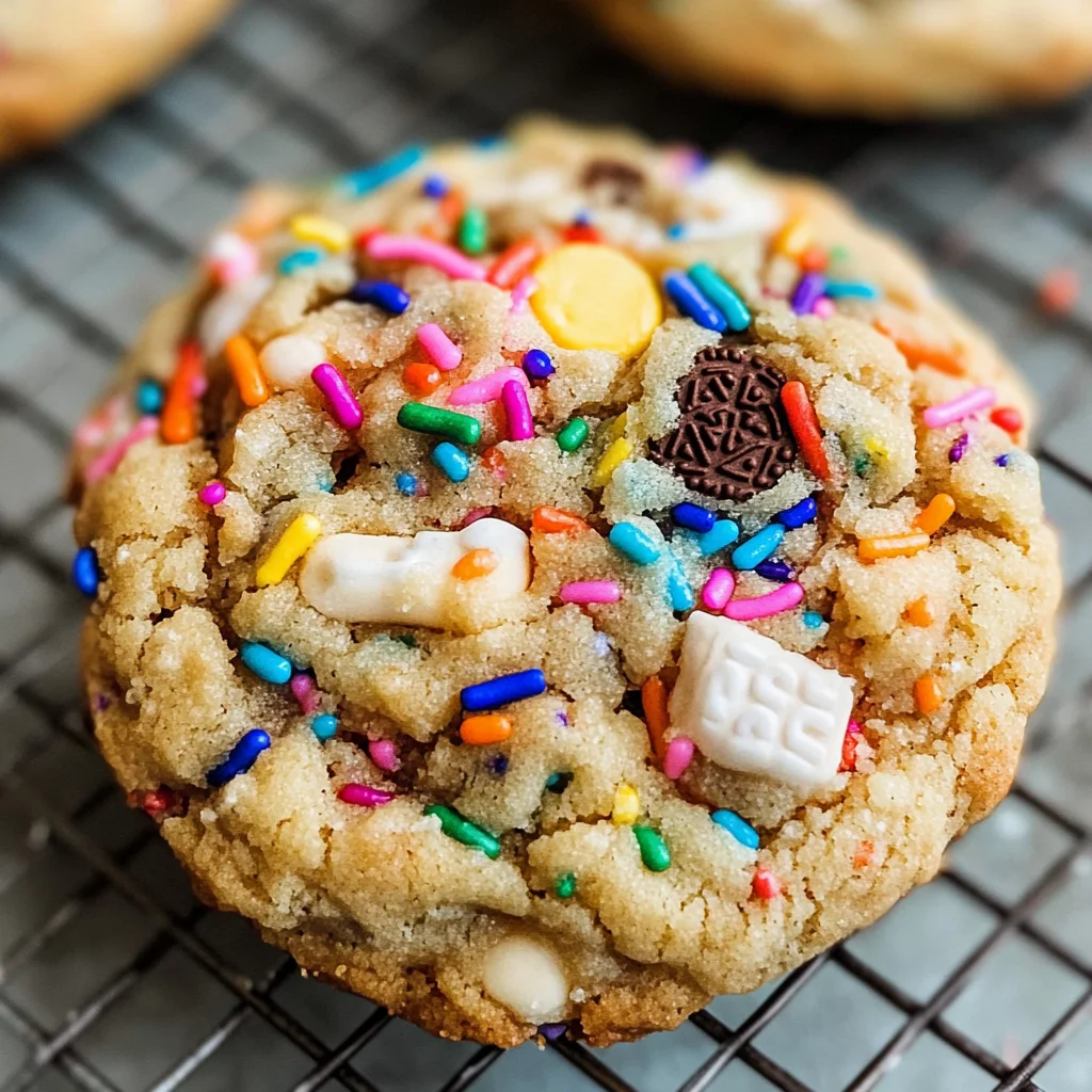 Chewy Birthday Cake Cookies