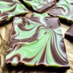 Mint Chocolate Swirl Bark