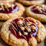 Peanut Butter and Jelly Cookies