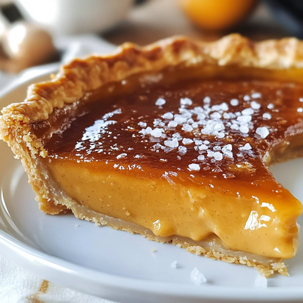 Salted Honey Pie