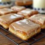 Soft Baked Maple Donut Bars