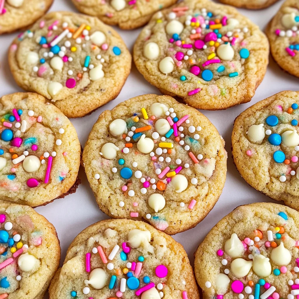 Birthday Cake Sugar Cookies