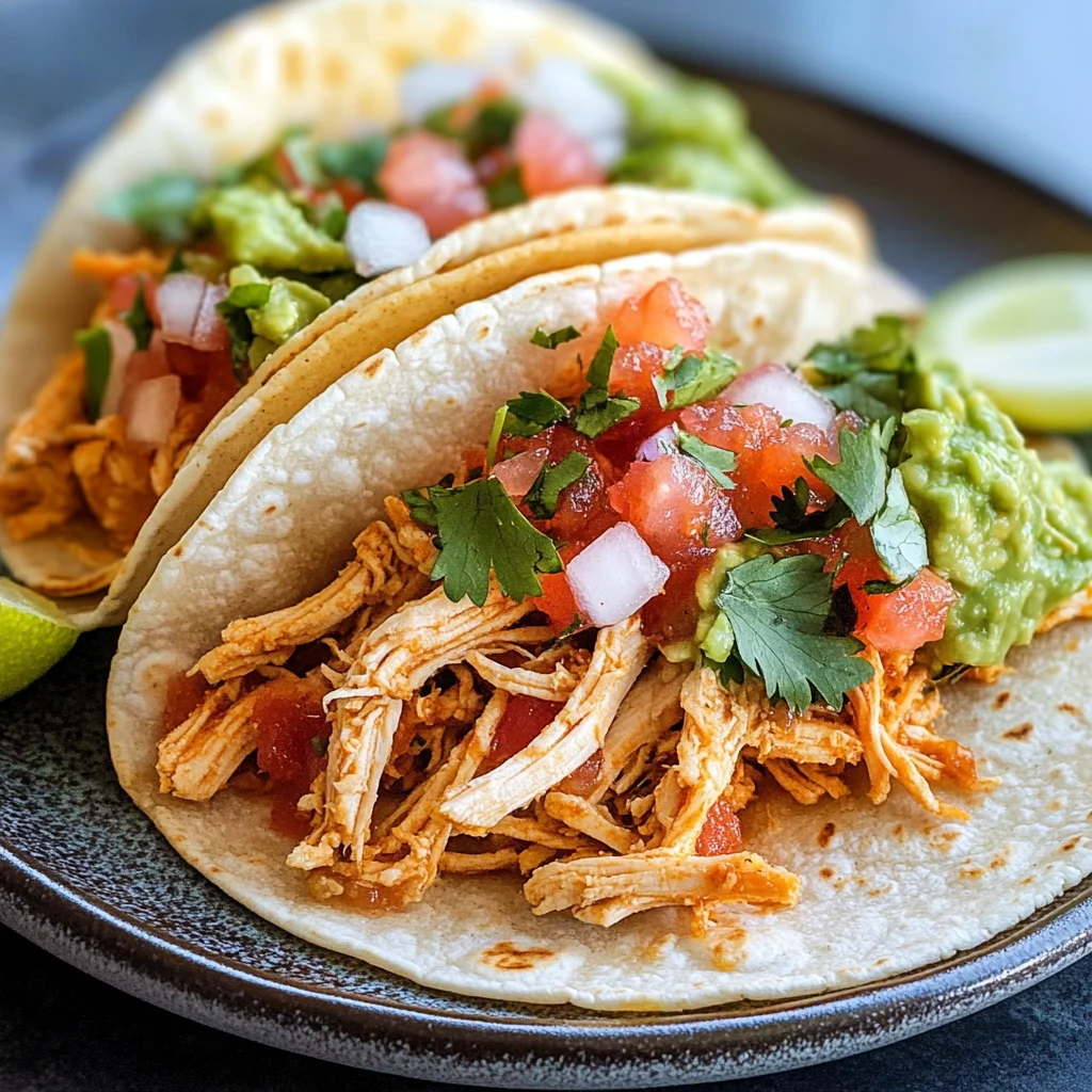 Crockpot Chicken Tacos