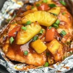 Foil Packet Hawaiian BBQ Chicken Recipe