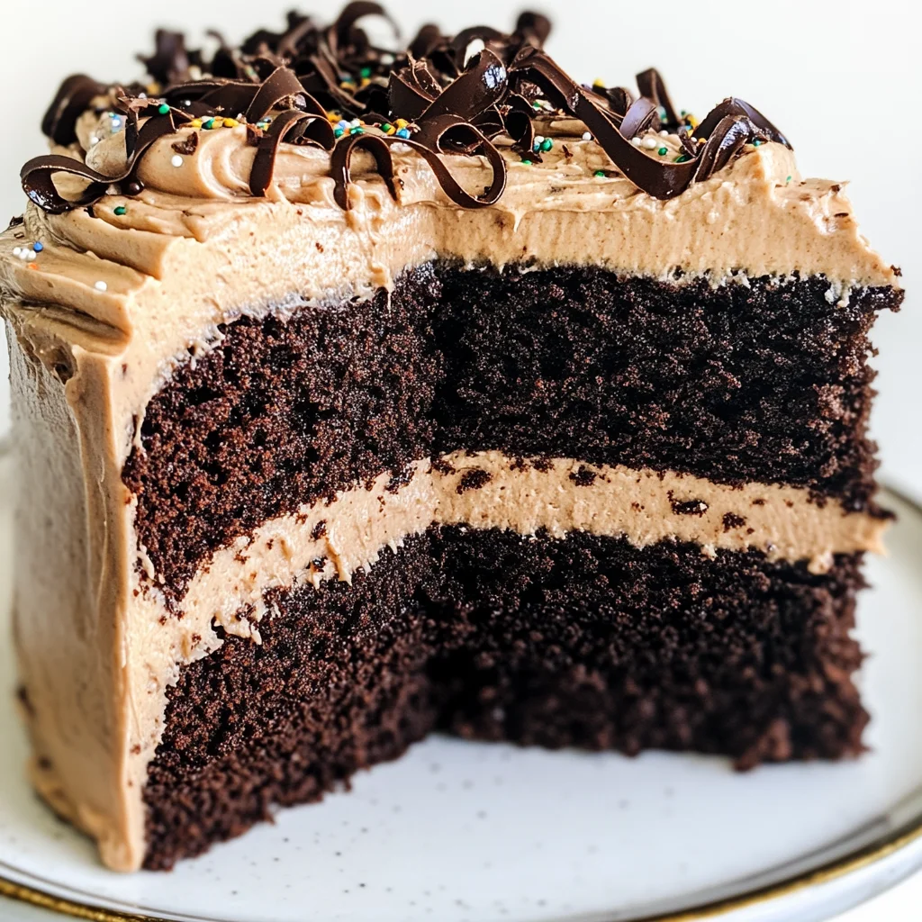 Guinness Chocolate Cake with Irish Buttercream