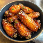 Honey Garlic Chicken Wings