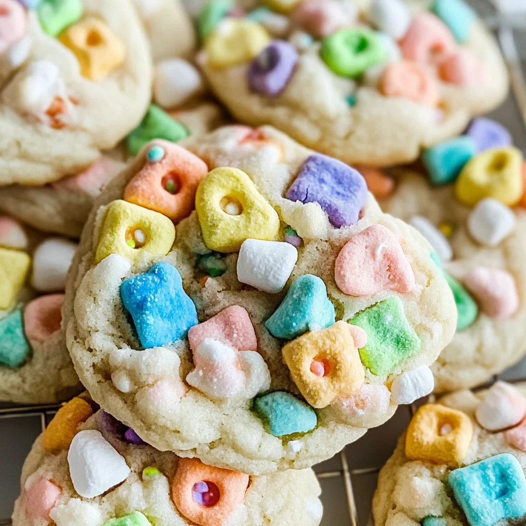 Lucky Charms Cookies