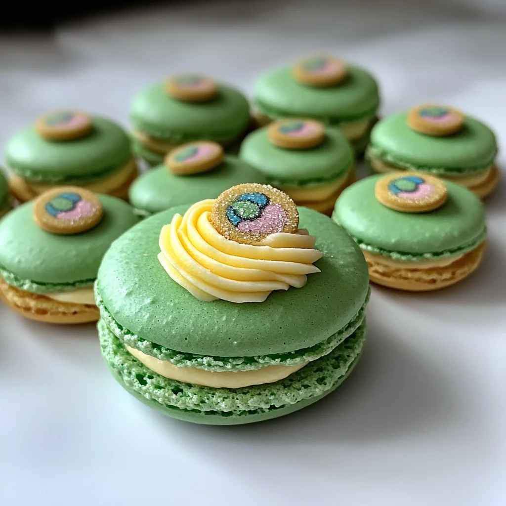 Lucky Charms Macaron Filling