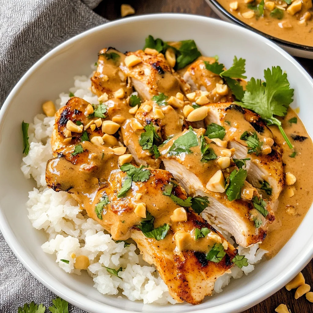Thai Peanut Chicken