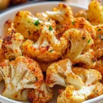 Air Fryer Cauliflower (Crispy, Easy Recipe)