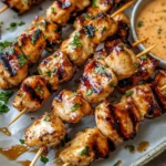 Bang Bang Chicken Skewers