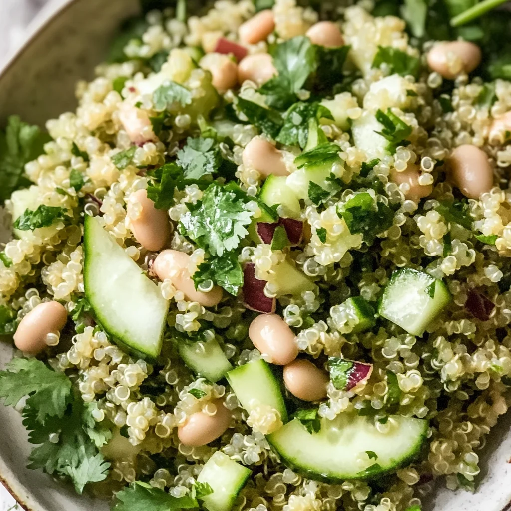 Cilantro Lime Quinoa Salad