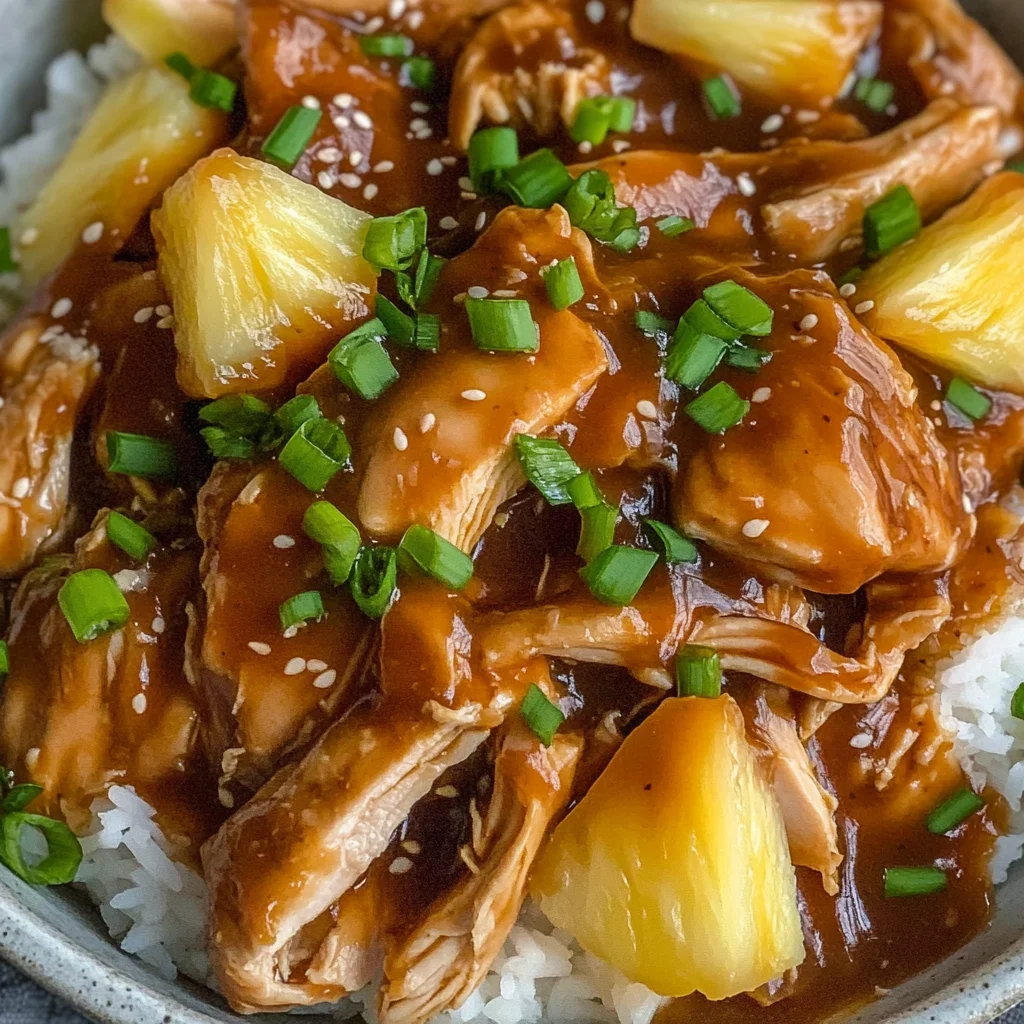 Crock Pot Huli Huli Chicken