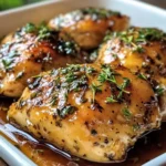 Easy Baked Honey Dijon Chicken